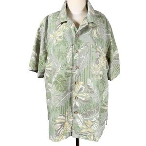 PIERRE CARDIN Hawaiian Button-up Shirt Casual Wear Size XL